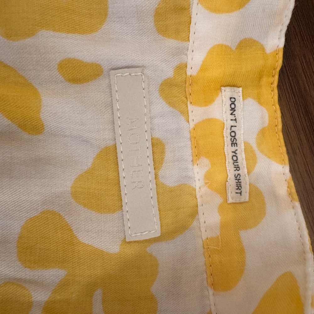 Yellow Floral Women's Shirt - Picture 2 of 5